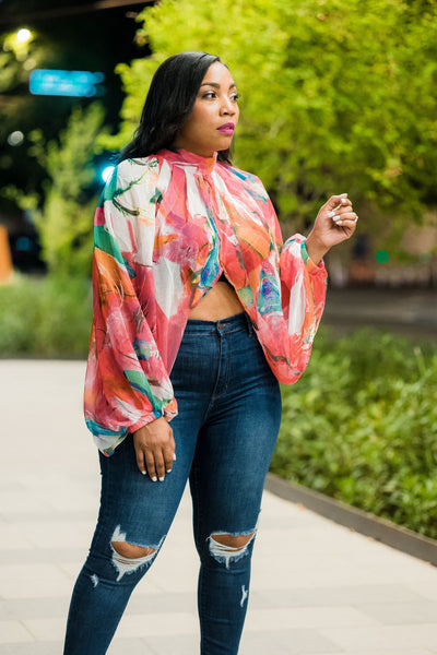 Floral Dreams Top