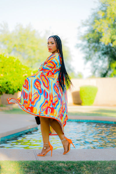 Catch Flights Two Piece Set- Orange