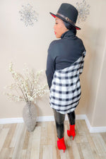 Twisted Plaid Top