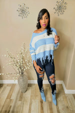 Ms. Savage Distressed Shirt