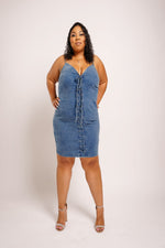 Double Cross Strap Dress-FINAL SALE