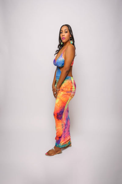 Tulum Maxi Dress (Tie Dye)- FINAL SALE