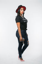 GET EM' GIRL DISTRESSED JEANS