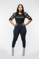 ELASTIC GIRLS JEANS
